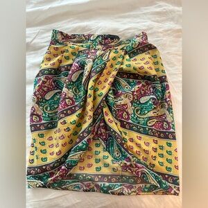 Vintage BCBGMaxAzria Paisley Skirt